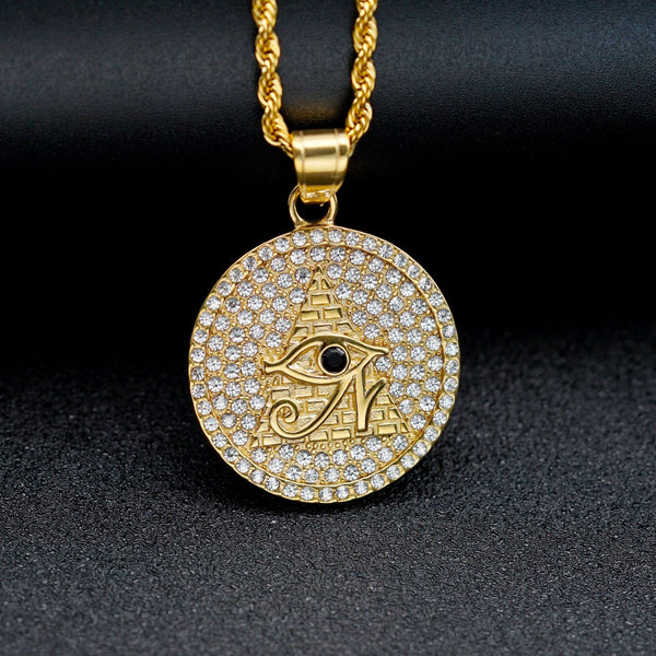 Horus Eye Titanium Steel Pendant Inspired