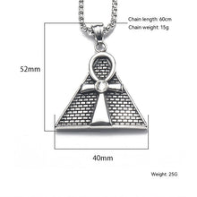 Titanium solid pendant