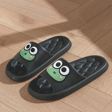 MiaStores Anti-Slip Summer Beach Slides – Soft Cartoon Frog Flip-Flops for Bathroom & Home 