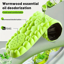 MiaStores Breathable Wormwood Deodorant Insoles – Shock-Absorbing Arch Support Latex Inserts for Running & Foot Care 