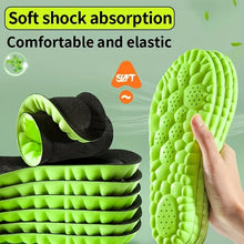 MiaStores Breathable Wormwood Deodorant Insoles – Shock-Absorbing Arch Support Latex Inserts for Running & Foot Care 