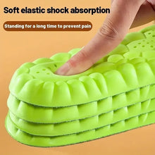 MiaStores Breathable Wormwood Deodorant Insoles – Shock-Absorbing Arch Support Latex Inserts for Running & Foot Care 