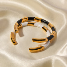 Miastores.net 18K Gold-Plated Stainless Steel Bracelet