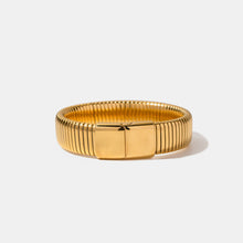 Miastores.net 18K Gold-Plated Stainless Steel Bracelet