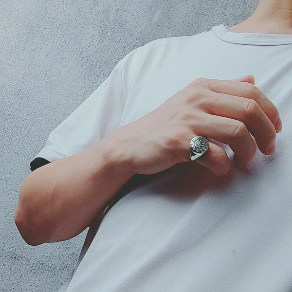 925 Silver Hip-Hop Men'