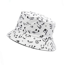 Animal Letter Print Panama Bucket Hat - Summer Sun Fisherman Hat